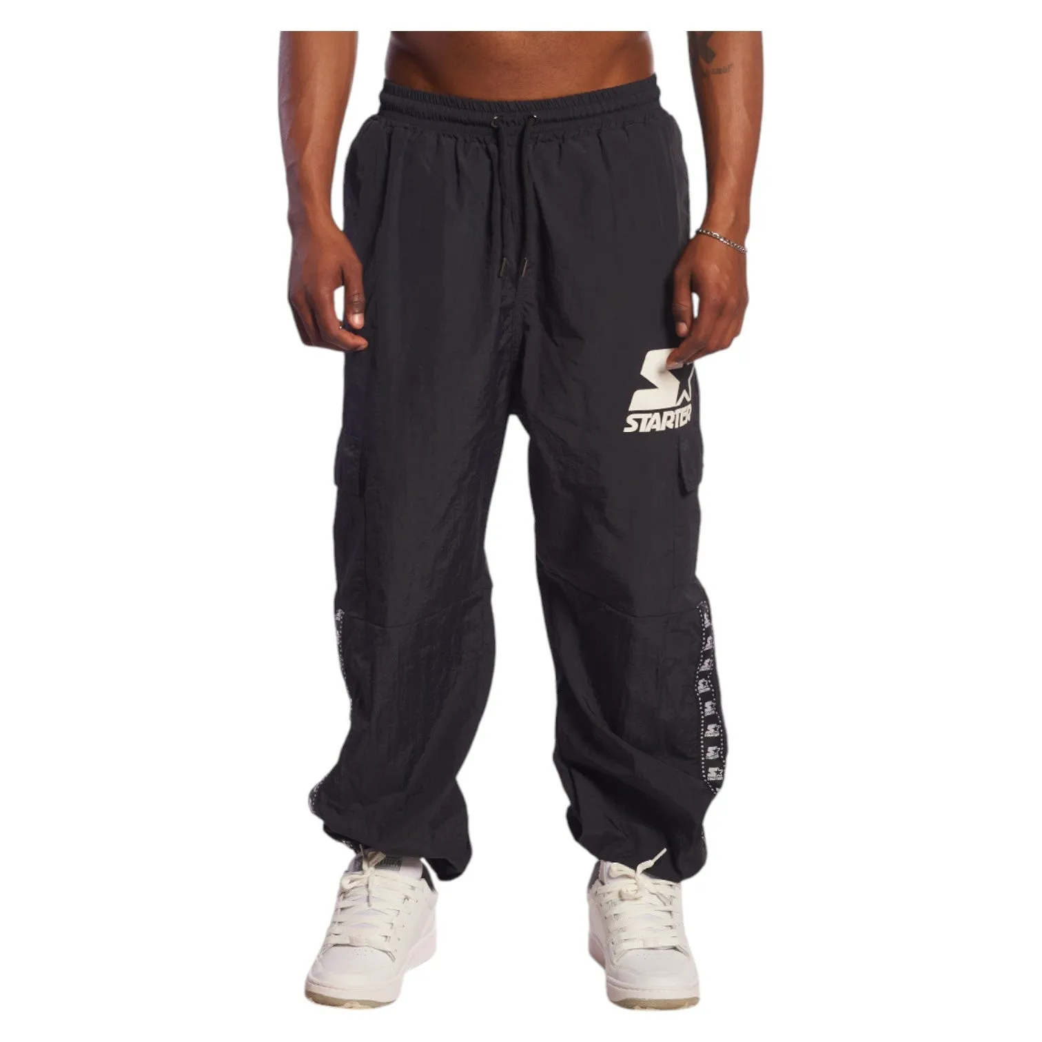 Pantalón Starter Baggy Cargo Negro