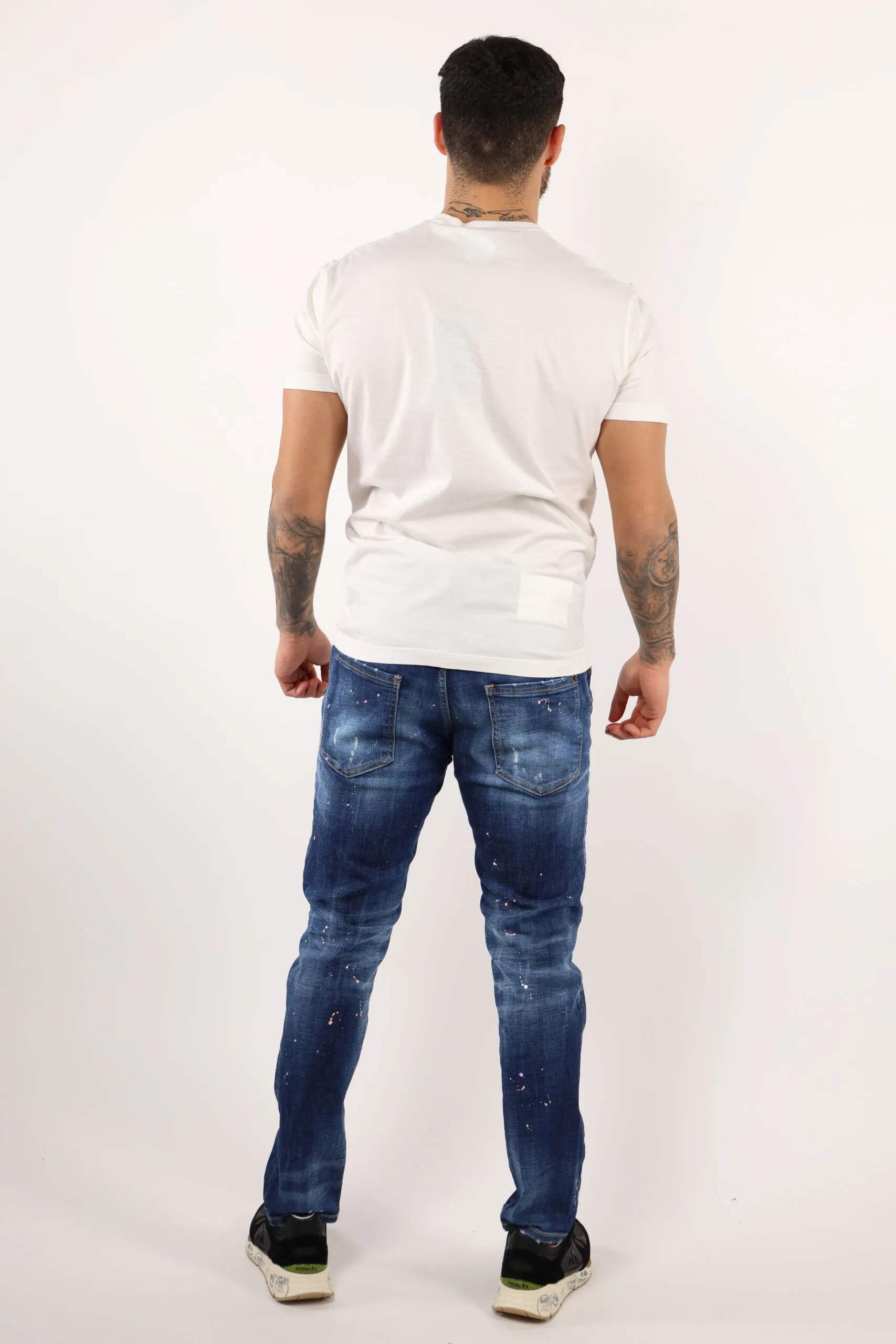 Pantalón vaquero azul oscuro 