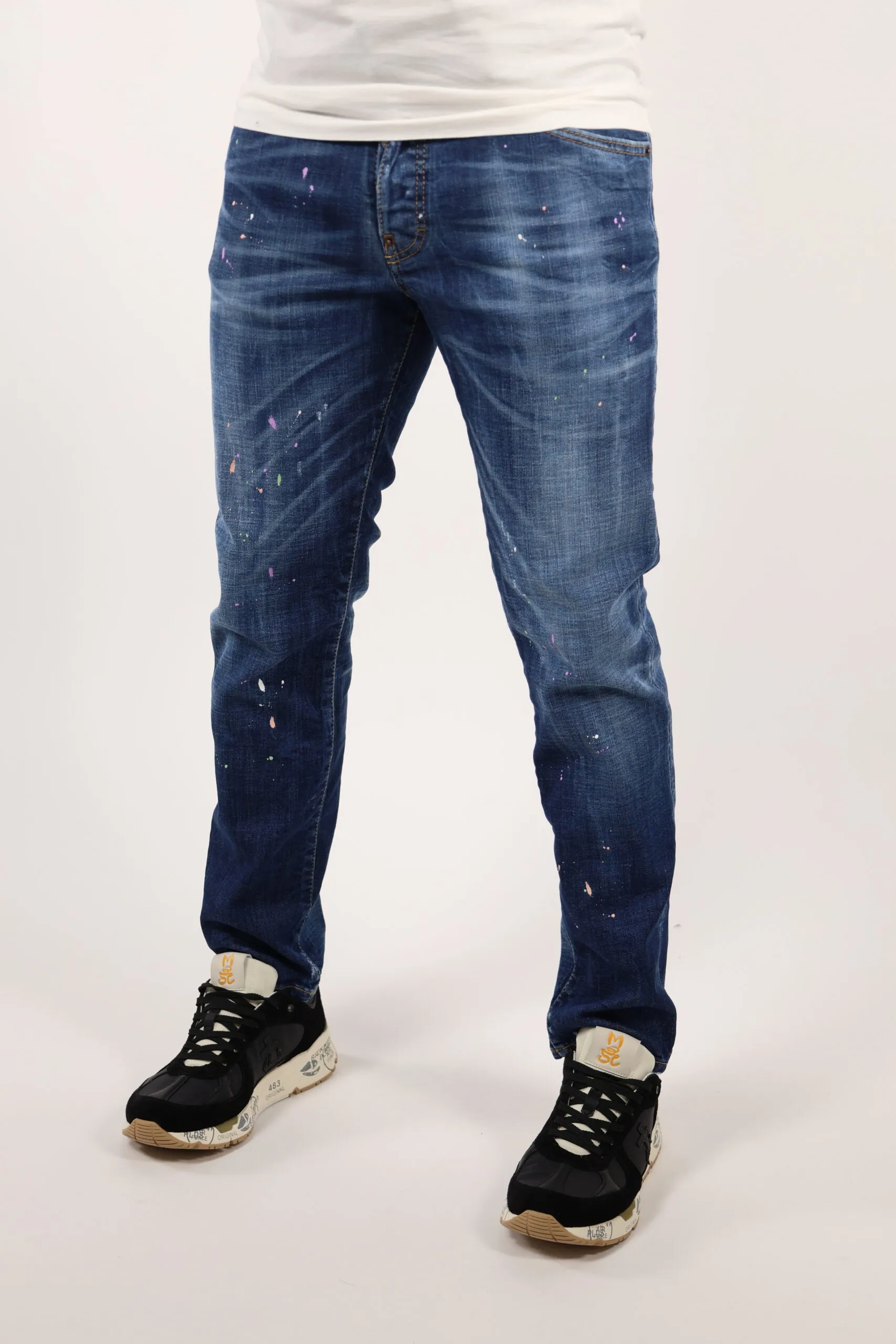 Pantalón vaquero azul oscuro 