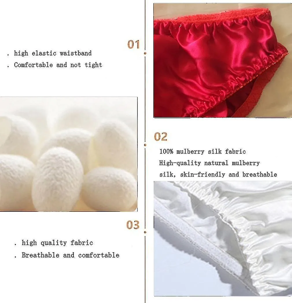 Pantasa de seda de mujer Sexy Bikini Satin Beachwear Swim Shorts 3 Pack