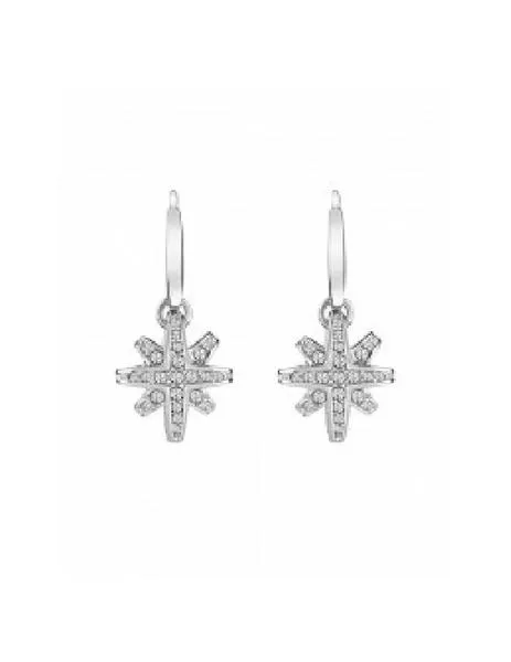 pendientes guess estrella brillante