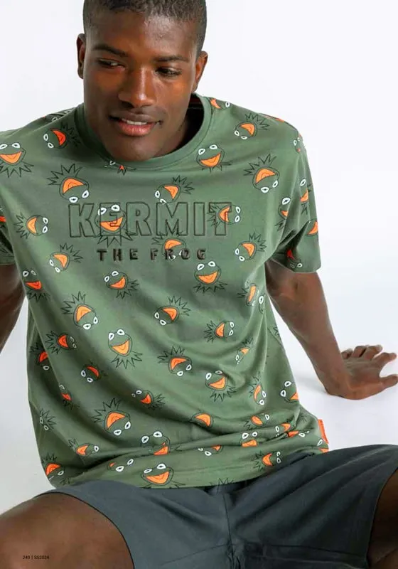 Pijama Admas con la rana Gustavo Kermit