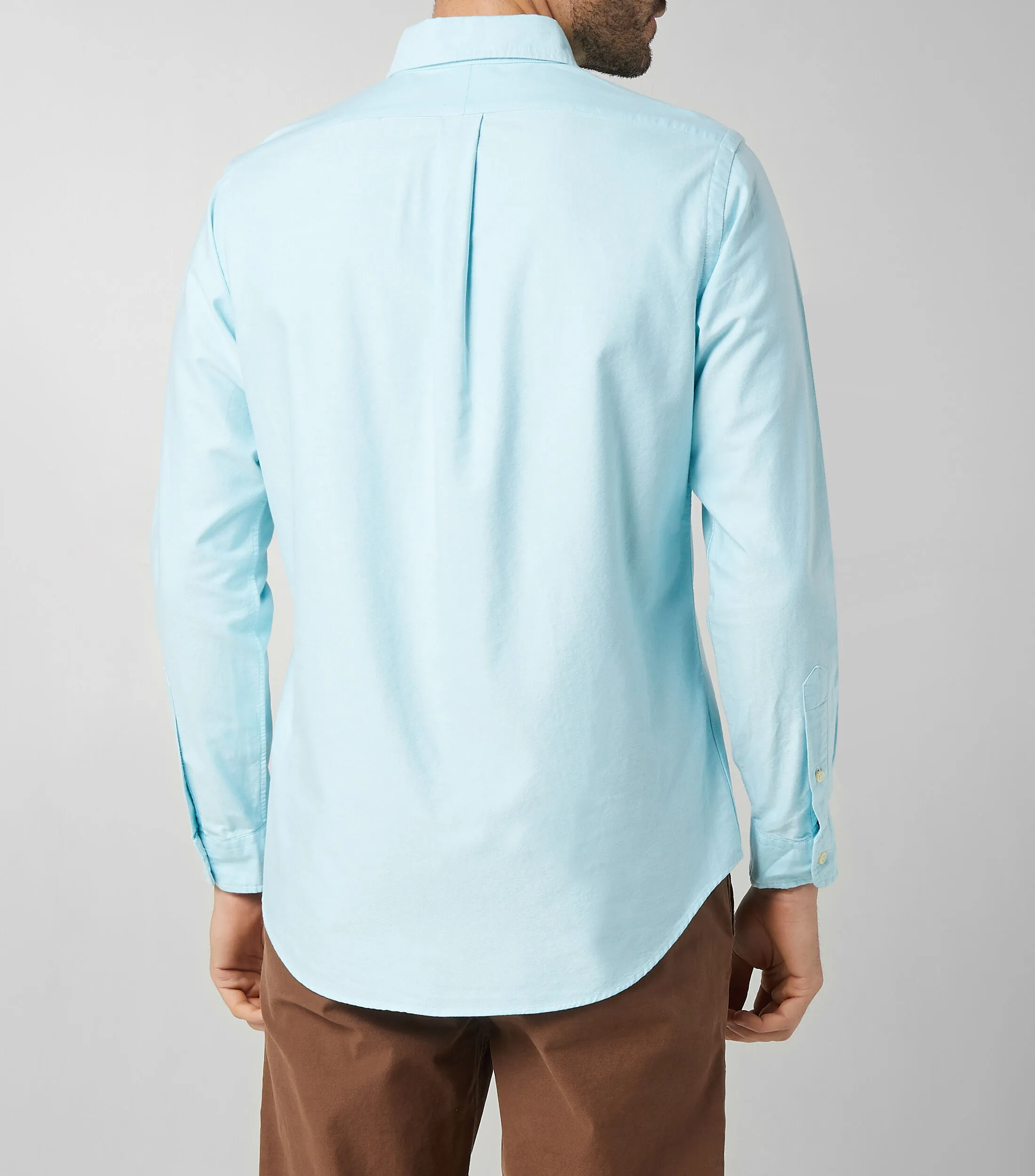 Polo Ralph Lauren Camisa lisa manga larga Hombre
