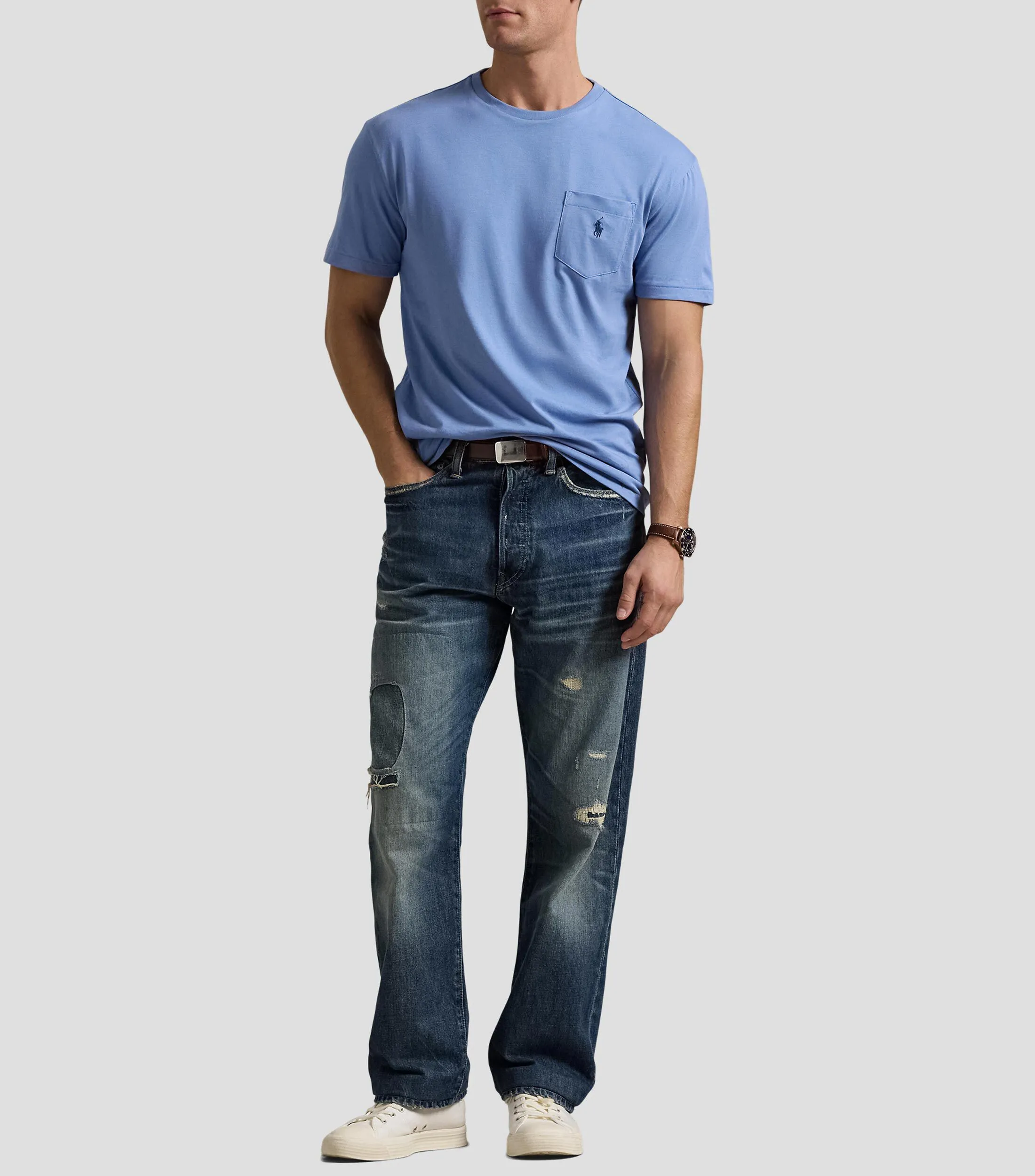Polo Ralph Lauren Playera cuello redondo manga corta Hombre