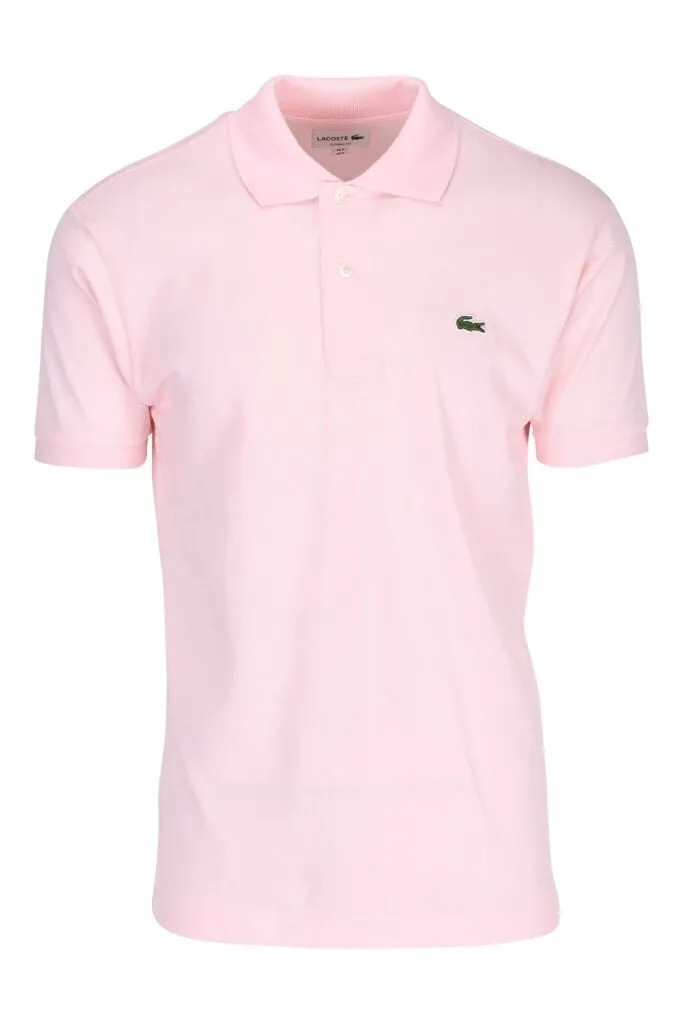 Polo rosa con minilogo 
