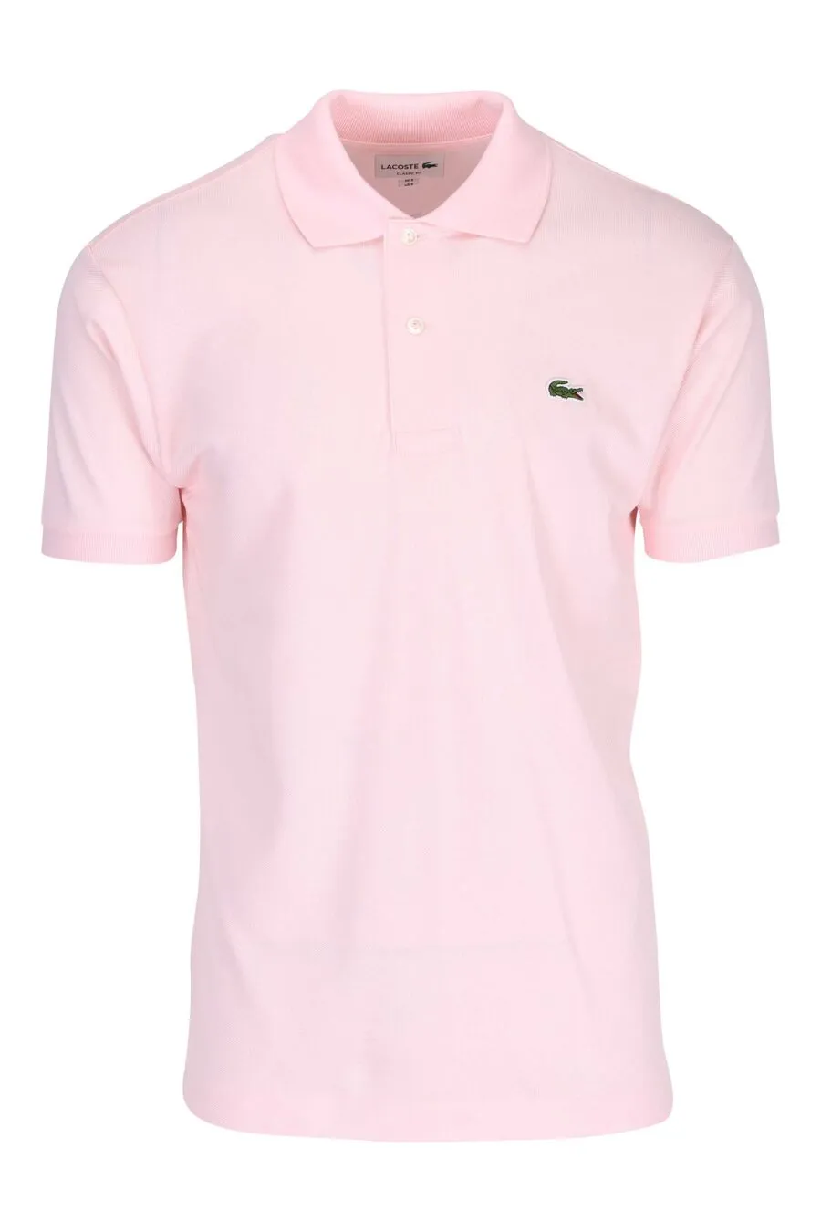 Polo rosa con minilogo 