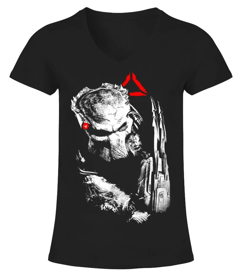 Predator (30) Camiseta cuello pico Mujer
