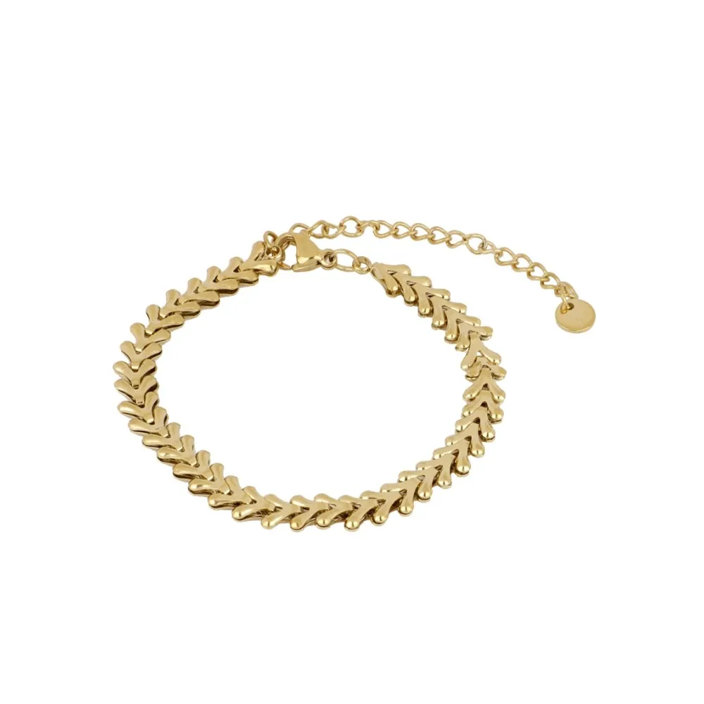 Pulsera Laurel Oro