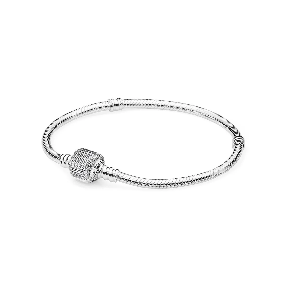 Pulsera Moments con cierre en pave 590723CZ