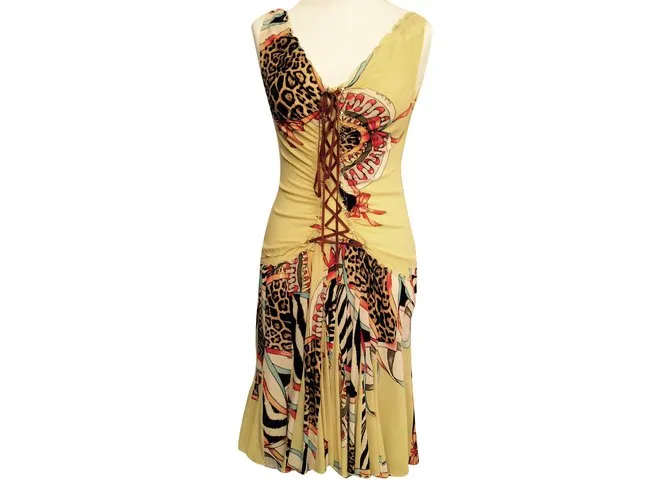 Roberto Cavalli Vestidos Multicolor 