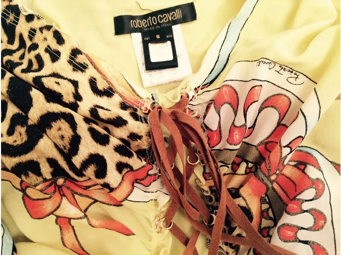 Roberto Cavalli Vestidos Multicolor 