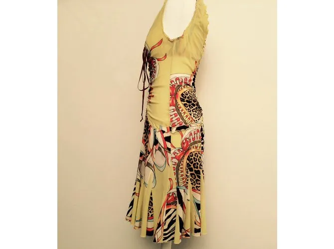 Roberto Cavalli Vestidos Multicolor 