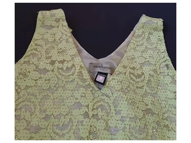 ROCCOBAROCCO Vestidos Verde Amarillo 