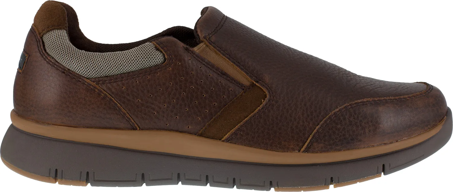 ROCKPORT WORKS Zapato de trabajo informal con elßsticos laterales SD con puntera de acero, marrÝn, de hombre, Rockport Primetime