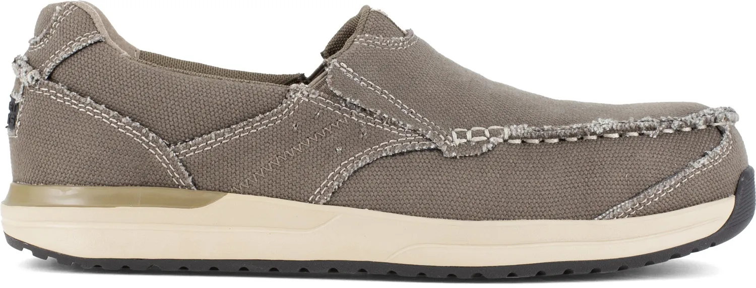 ROCKPORT WORKS Zapato de trabajo informal SD con cremallera lateral y con puntera de material compuesto para hombre Rockport Wor