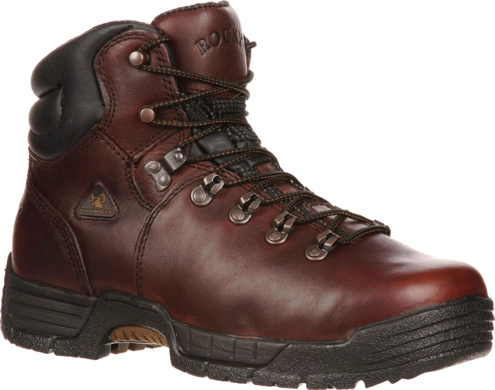 ROCKY Zapato para senderismo EH, con puntera de acero, de cuero marrÝn de hombre Rocky 6114