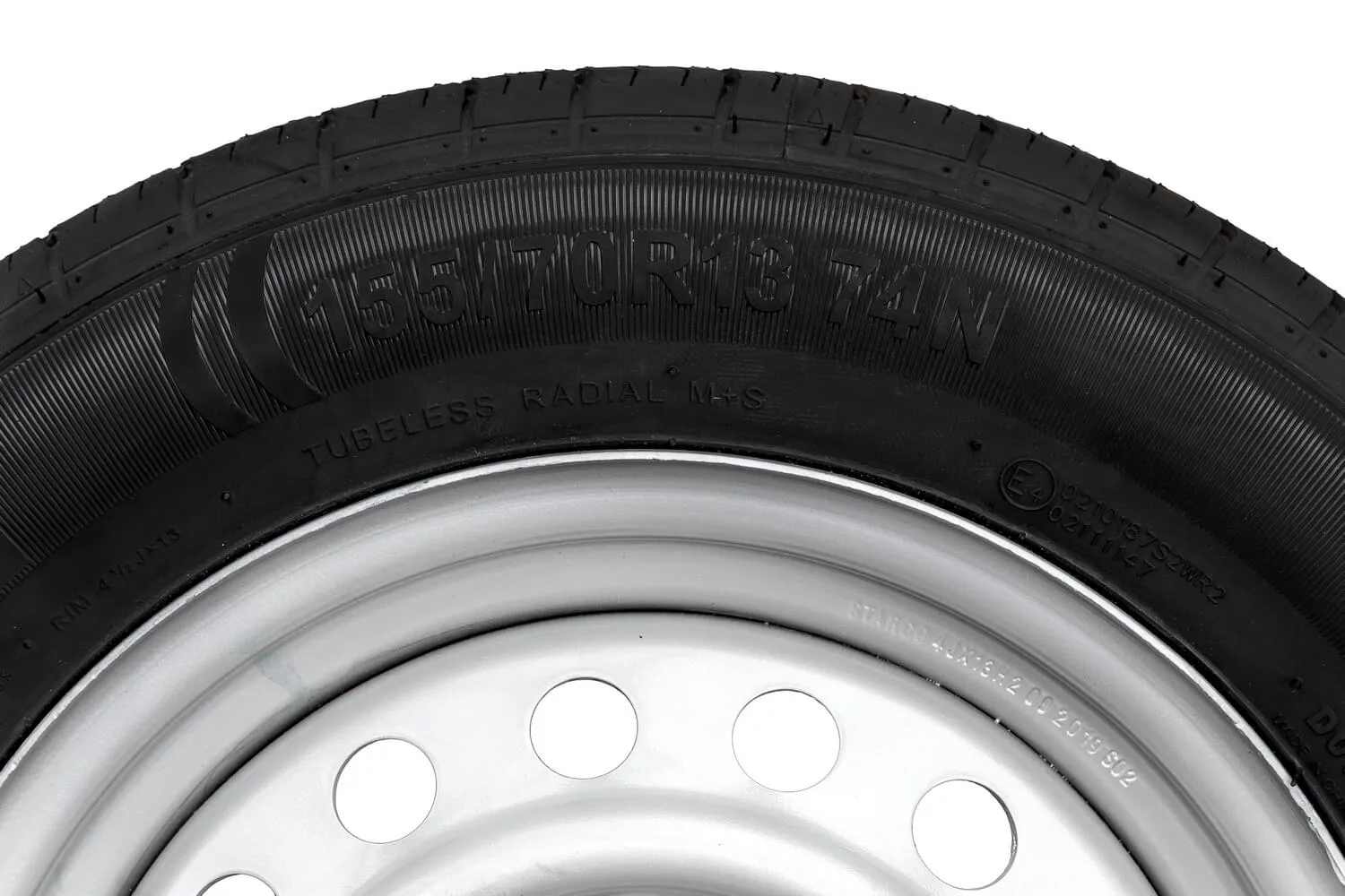 Rueda remolque NEUMÁTICOS KENDA 155/70 R13 74N STARCO LLANTA 4Jx13