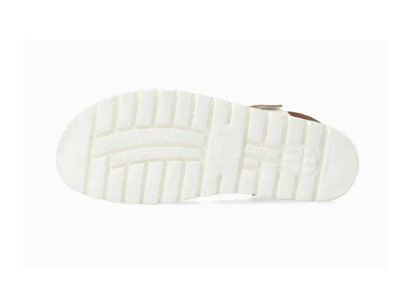 SANDALIA PLANA TISIANE MOBILIS MEPHISTO EN COLOR BEIGE