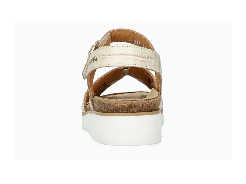 SANDALIA PLANA TISIANE MOBILIS MEPHISTO EN COLOR BEIGE