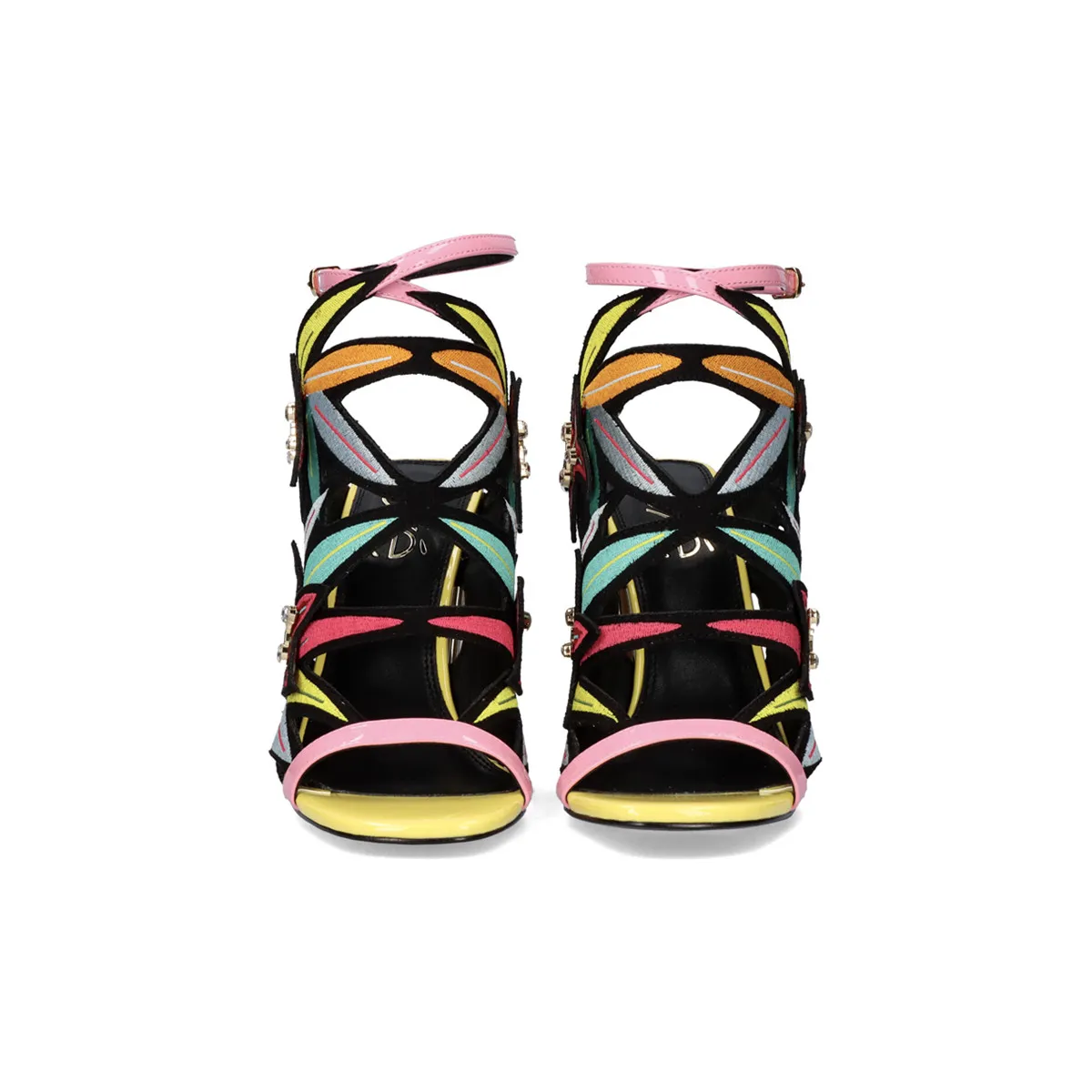 SANDALIA TACÓN 23V DOMINIC540 BLACK