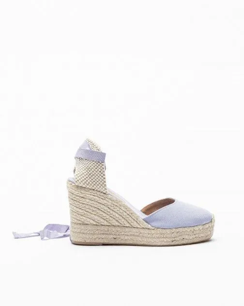 Sandalias con cuña PROF Mila1 Morado