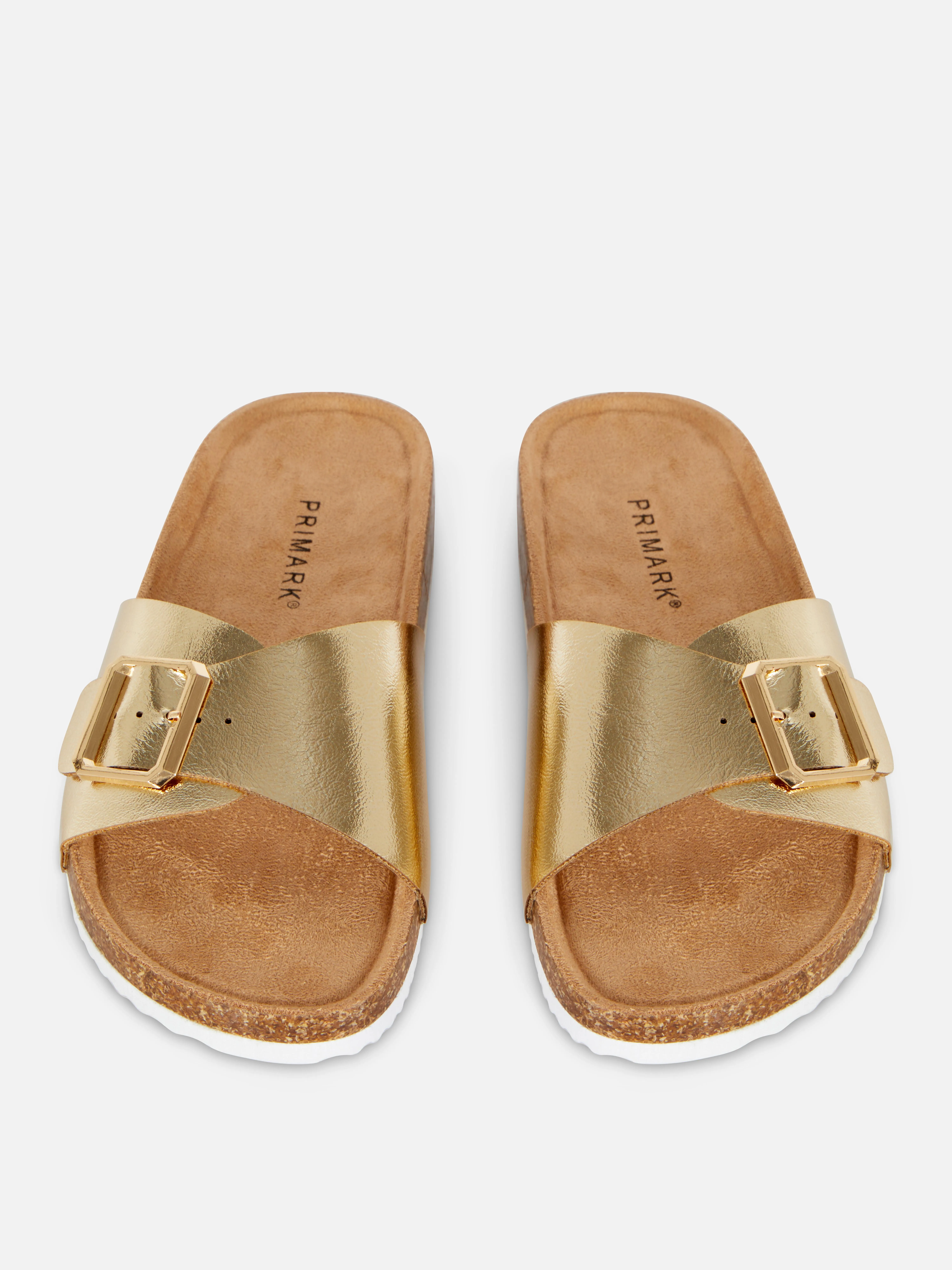 Sandalias con tira y hebilla