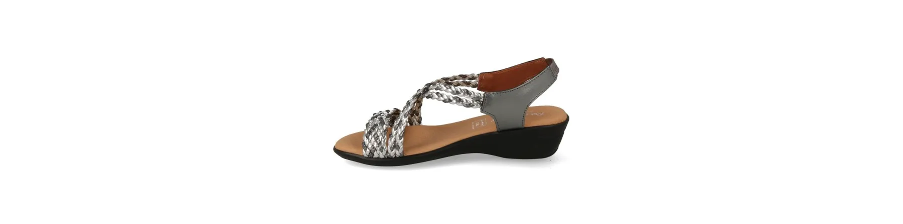 SANDALIAS CUÑA MEDIA MUJER COMODAS MOD. ANAISABEL
