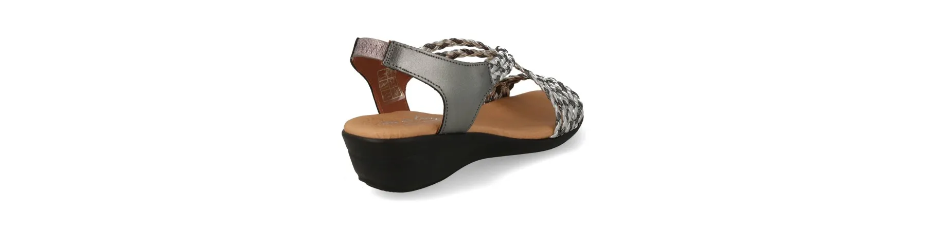 SANDALIAS CUÑA MEDIA MUJER COMODAS MOD. ANAISABEL