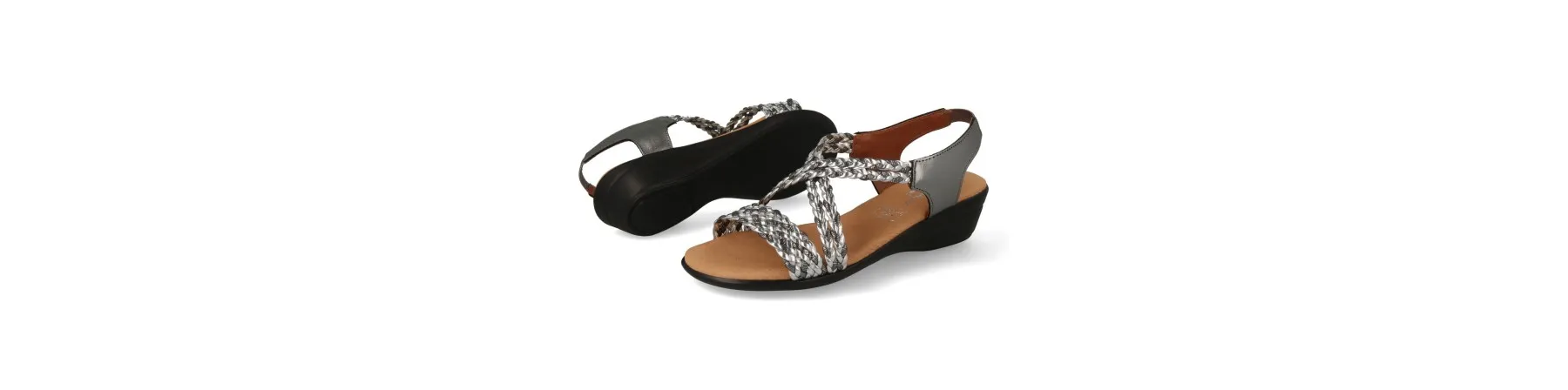 SANDALIAS CUÑA MEDIA MUJER COMODAS MOD. ANAISABEL