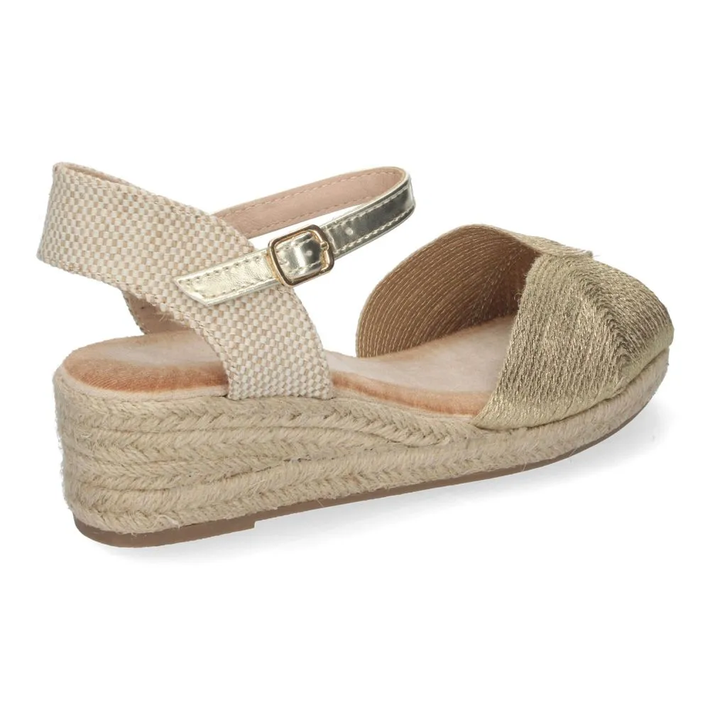 Sandalias de Cuña para Mujer Elegantes con Puntera Abierta Versátiles para Toda Ocasión y Cierre de