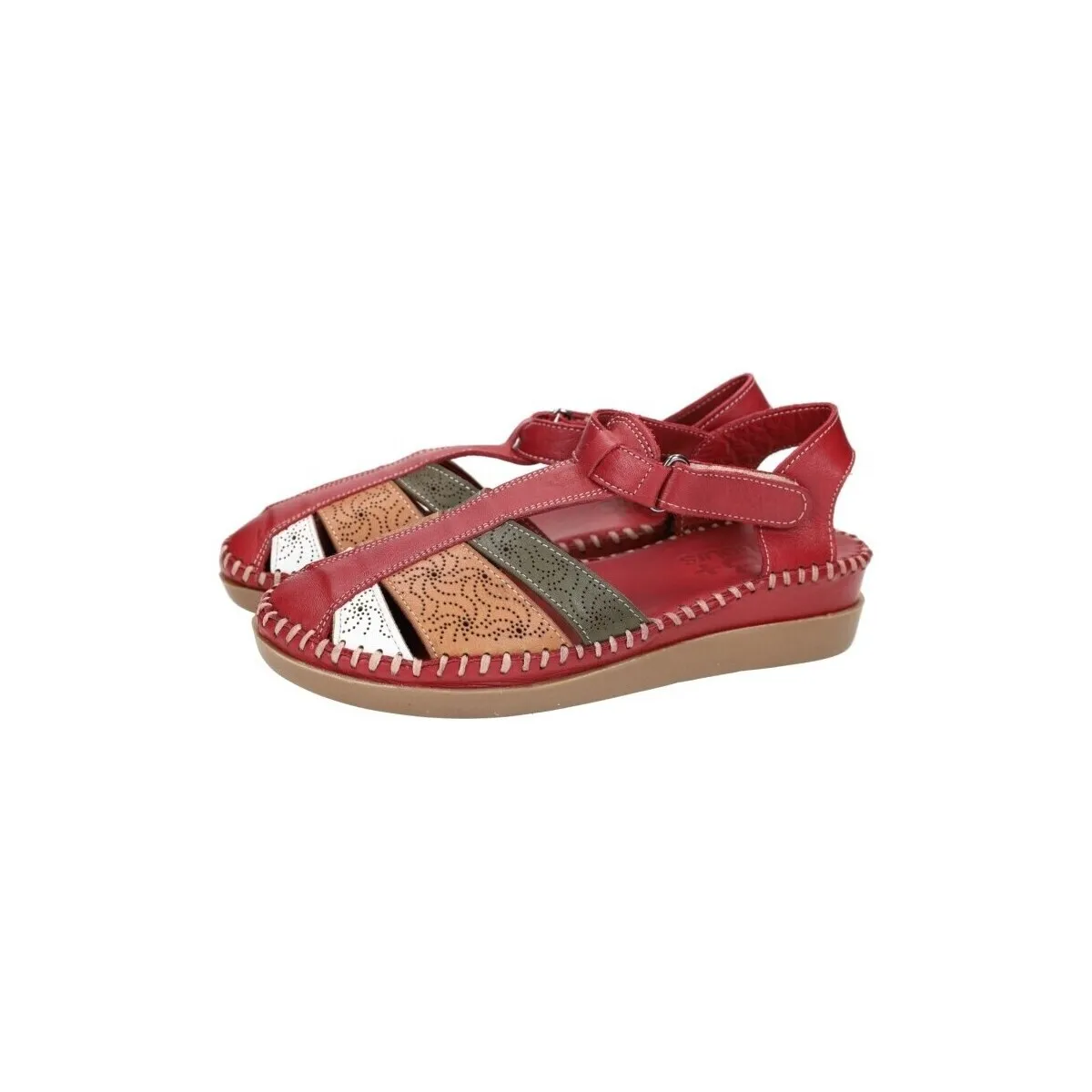Sandalias de piel