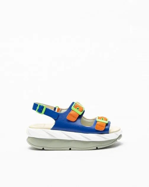 Sandalias de plataforma 4ccccees MELLOW WIND Azul