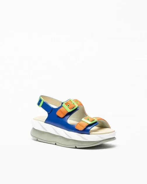 Sandalias de plataforma 4ccccees MELLOW WIND Azul