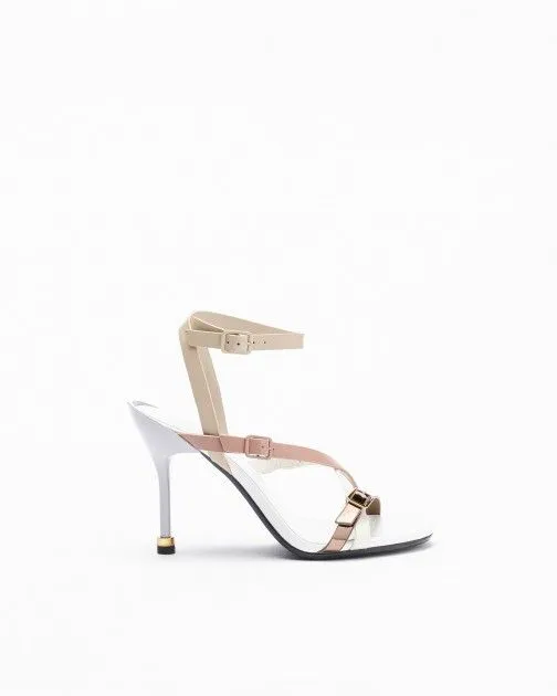 Sandalias de tacón alto United Nude SIA Strappy Camel