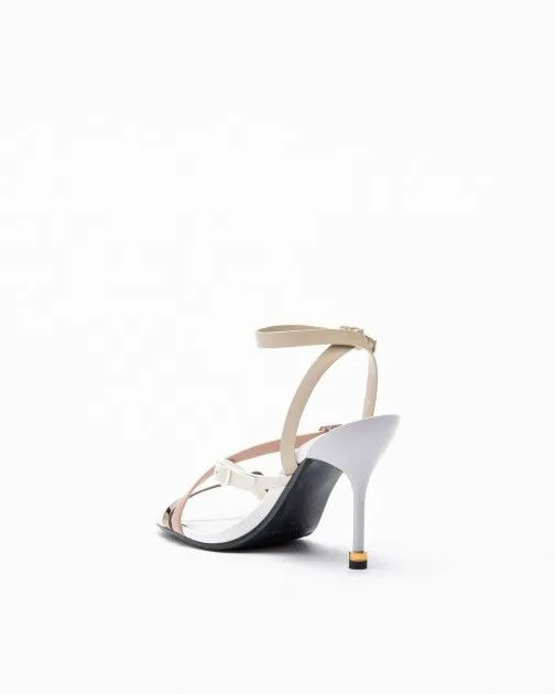 Sandalias de tacón alto United Nude SIA Strappy Camel