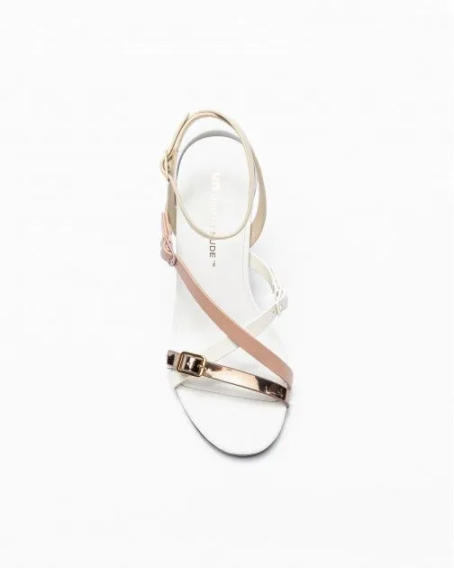 Sandalias de tacón alto United Nude SIA Strappy Camel