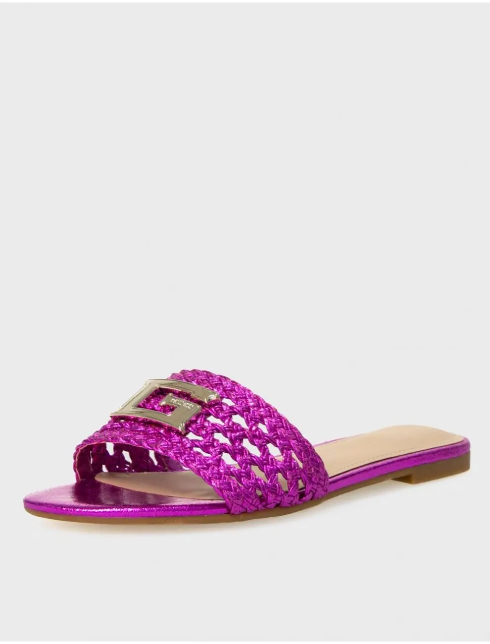 Sandalias Guess Fl6tssele19 Fuxia