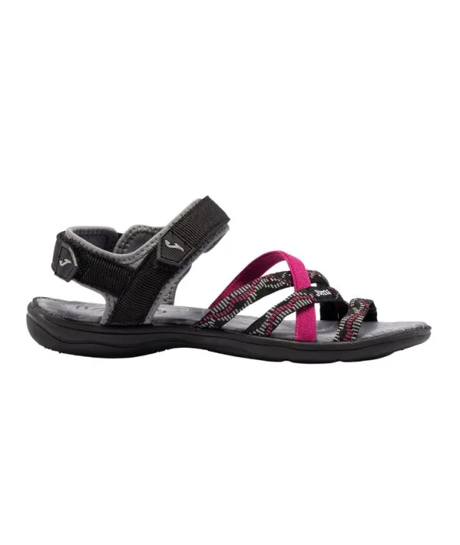 Sandalias Joma S.Mali Lady 2401 Negro Rosa Niña