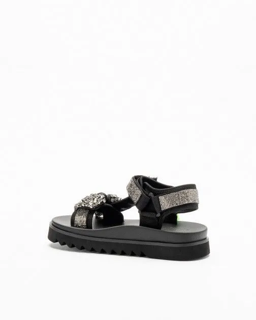 SANDALIAS NANKU COUTURE NKS32 NEGRO