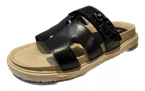 SANDALIAS OJOTAS DE DAMA BAJAS LIVIANAS MODA VERANO ART490
