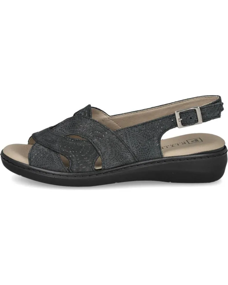 Sandalias PITILLOS  de Mujer 5581 SANDALIAS DE MUJER  NEGRO