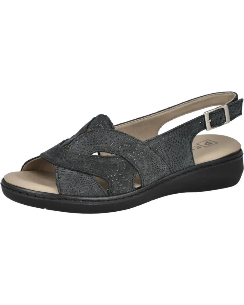 Sandalias PITILLOS  de Mujer 5581 SANDALIAS DE MUJER  NEGRO