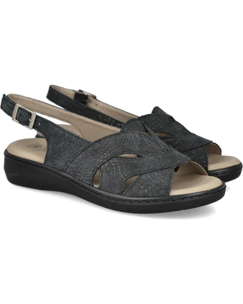 Sandalias PITILLOS  de Mujer 5581 SANDALIAS DE MUJER  NEGRO
