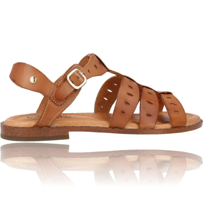 SANDALIAS ROMANAS DE PIEL PARA MUJER DE PIKOLINOS ALGAR W0X0747