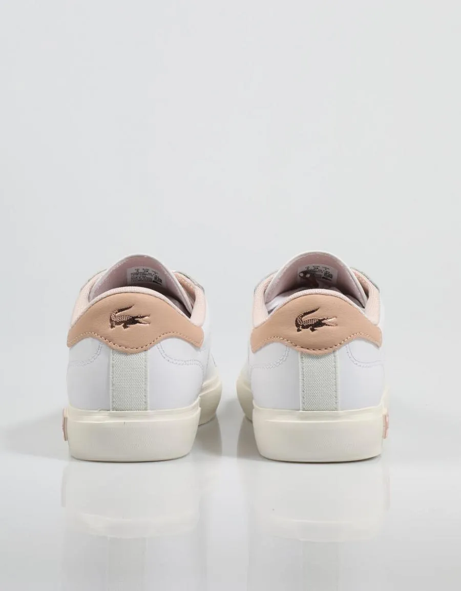  sapatilhas LACOSTE Powercourt 222 5 Sfa en Branco 80696