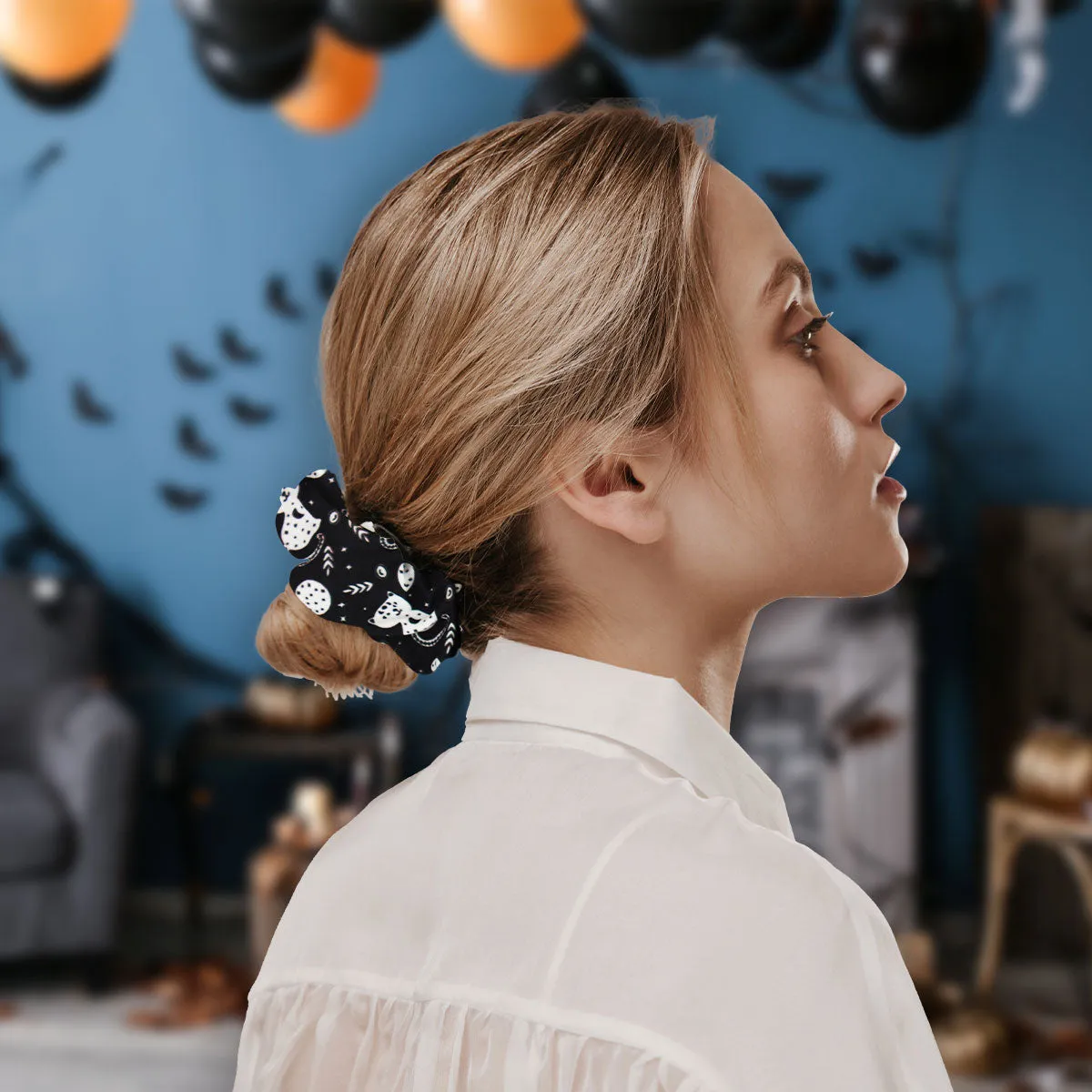 Scrunchie para el Cabello con Diseo de Gatitos