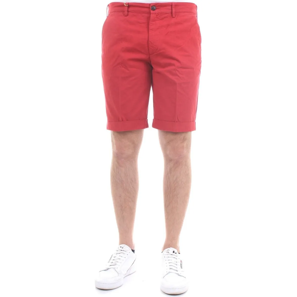 SERGENTBE 979 Pantalones cortos hombre rojo