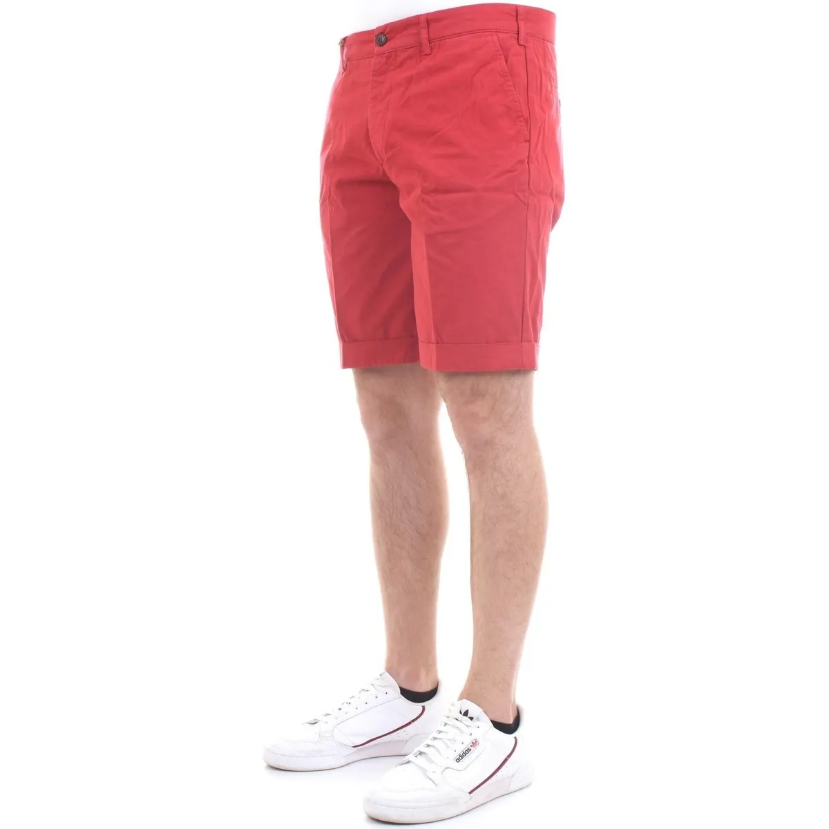 SERGENTBE 979 Pantalones cortos hombre rojo
