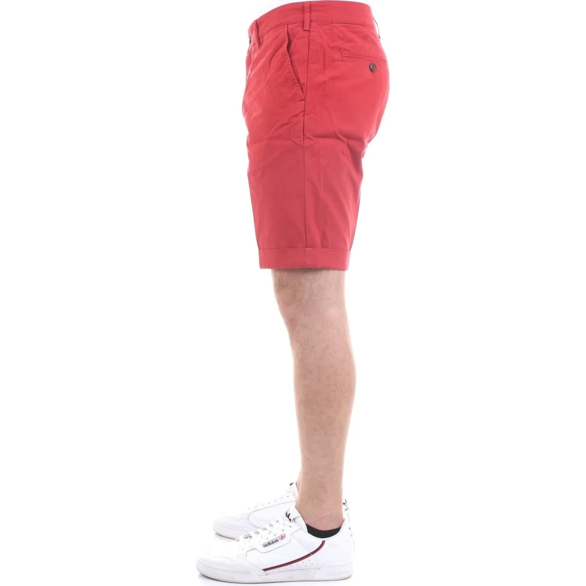 SERGENTBE 979 Pantalones cortos hombre rojo