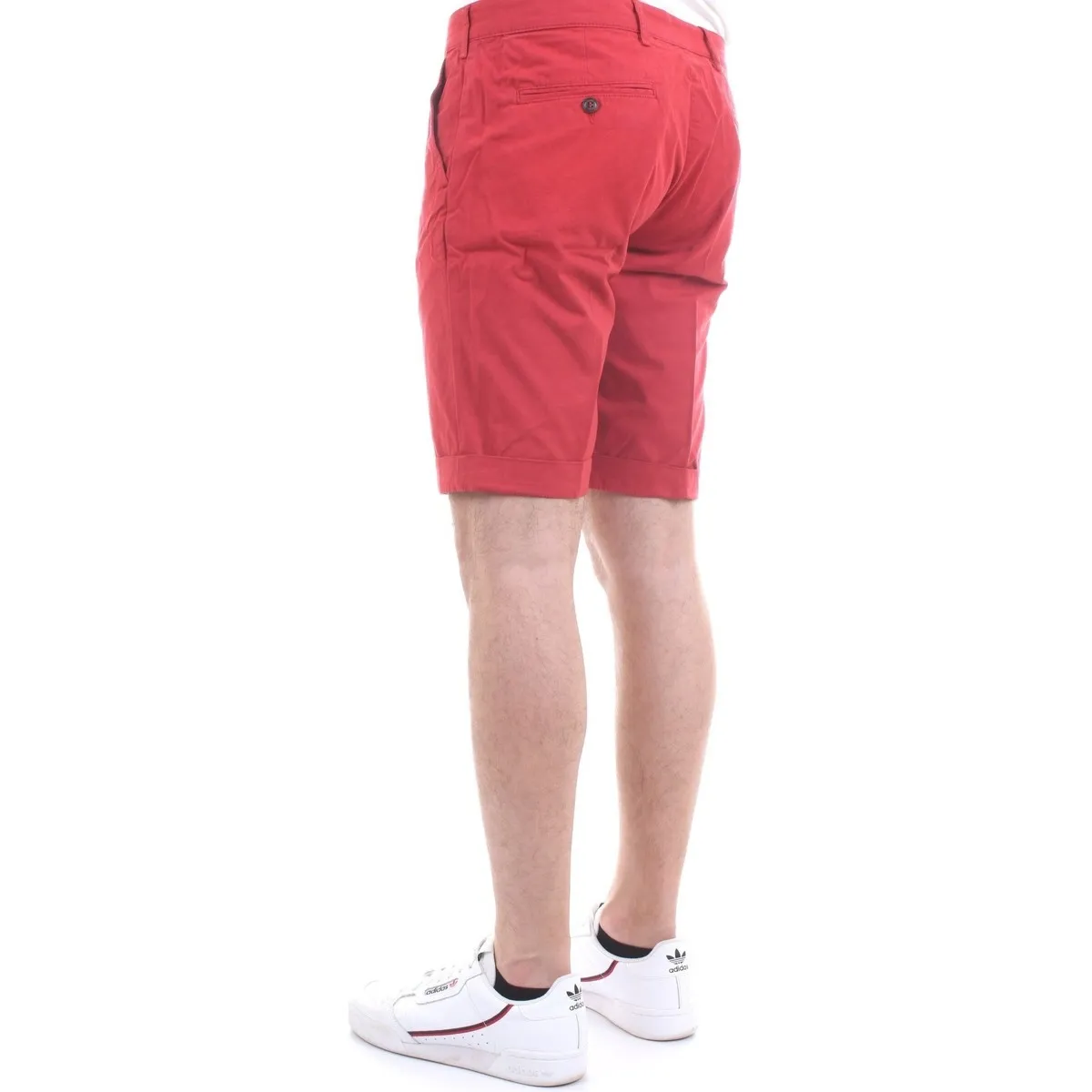 SERGENTBE 979 Pantalones cortos hombre rojo